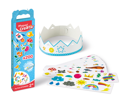 JUEGOS CREATIVOS, EARLY AGE PEGATINAS - KIT UTILES - MAPED CREATIVE