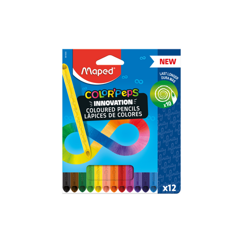 PENCILS COLORPEPS INFINITY CARDBOARD BOX