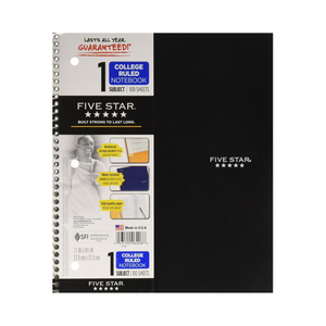 CUADERNO EN ESP. 1DIV. FIVE STAR