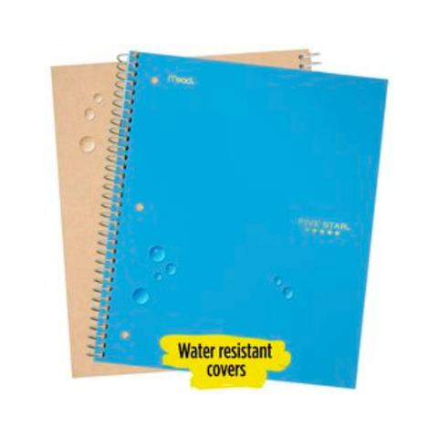 CUADERNO EN ESP. FIVE START (10.5 X 8)