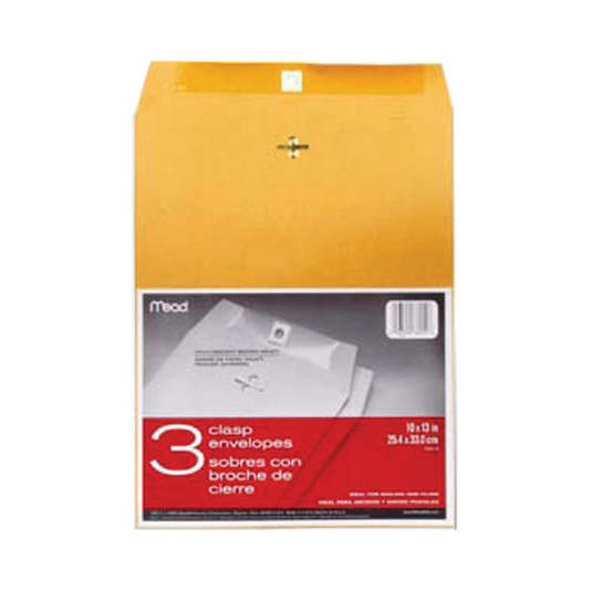 SOBRES MANILA (10 X 13)  3/1 C/BROCHE