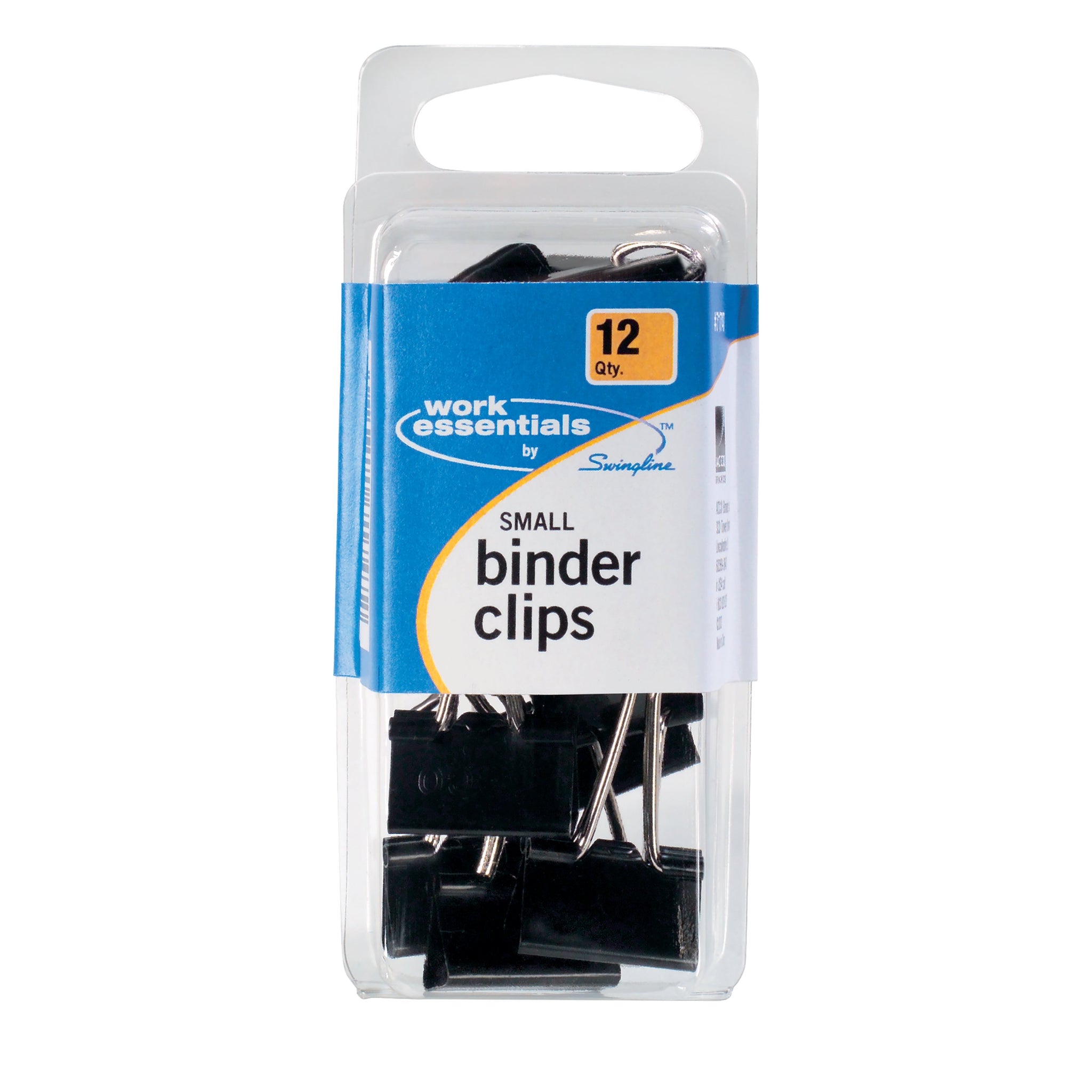 SMALL BINDER CLIPS 12 CT