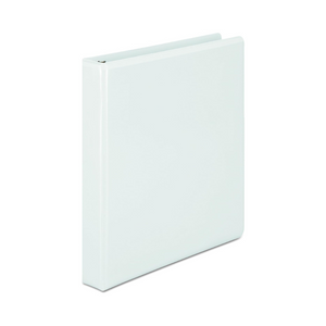 "1"" D RING BINDER WHITE"